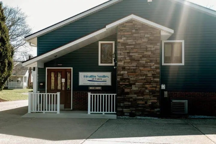 Healthy Smiles of Corry - Professional dental clinic exterior with modern facilities