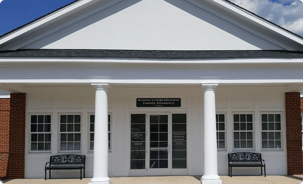 Greene Comprehensive Family Dentistry - Professional dental clinic exterior with modern facilities