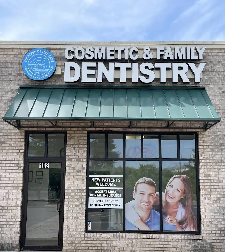 Culpeper Dental Care - Professional dental clinic exterior with modern facilities