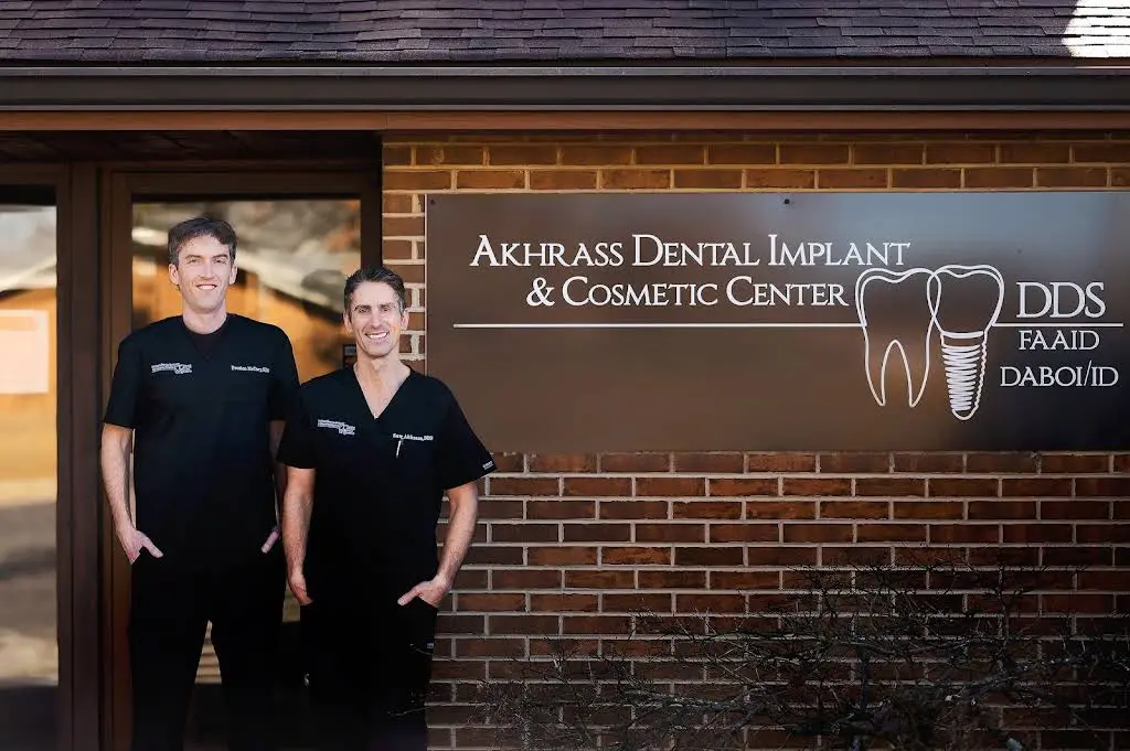 Akhrass Dental Implant & Cosmetic Center - Professional dental clinic exterior with modern facilities