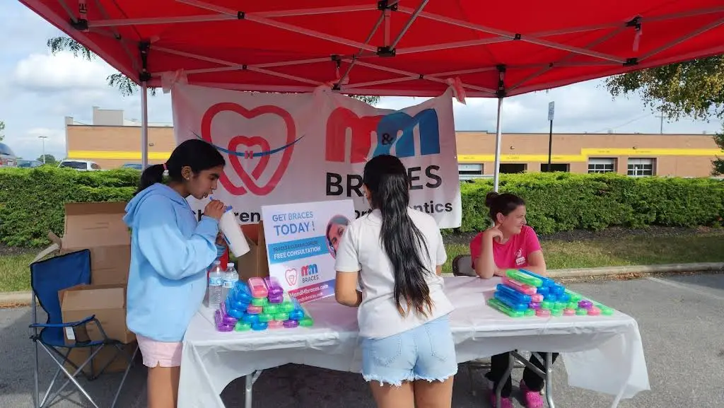 M&M Braces - Professional dental clinic exterior with modern facilities