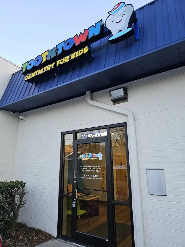 Tooth Town Dentistry for Kids - Professional dental clinic exterior with modern facilities