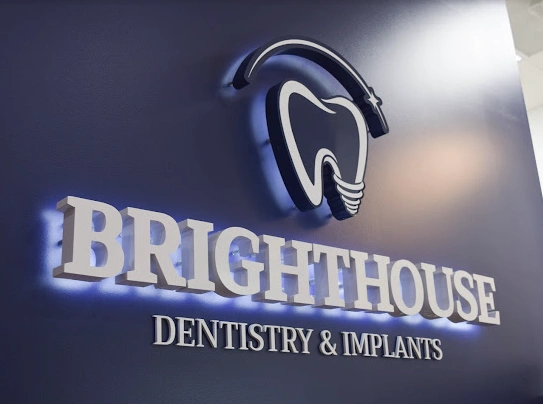 Brighthouse Dentistry and Implants - Professional dental clinic exterior with modern facilities