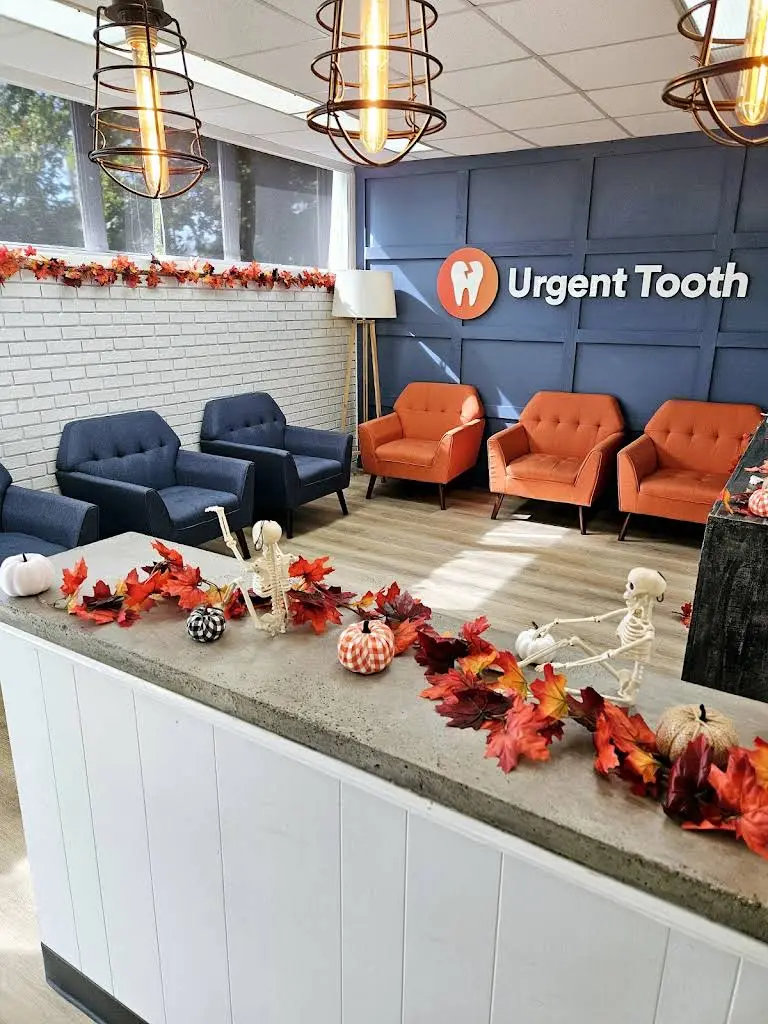 Urgent Tooth - Professional dental clinic exterior with modern facilities