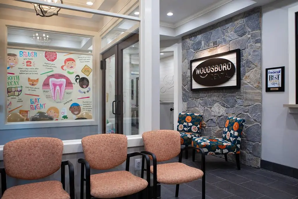 Woodsboro Dental - Professional dental clinic exterior with modern facilities