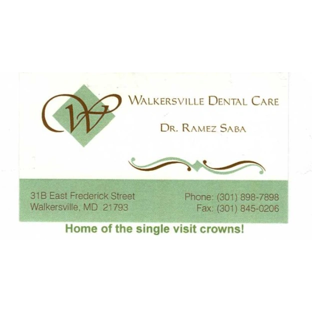 Walkersville Dental Care - Ramez Saba - Professional dental clinic exterior with modern facilities