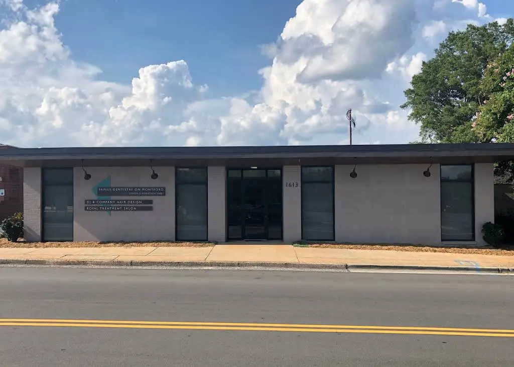 Family Dentistry on Montford - Professional dental clinic exterior with modern facilities