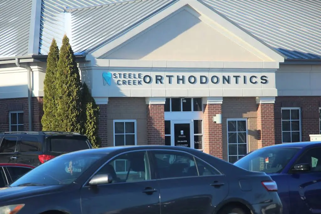 Steele Creek Orthodontics - Professional dental clinic exterior with modern facilities