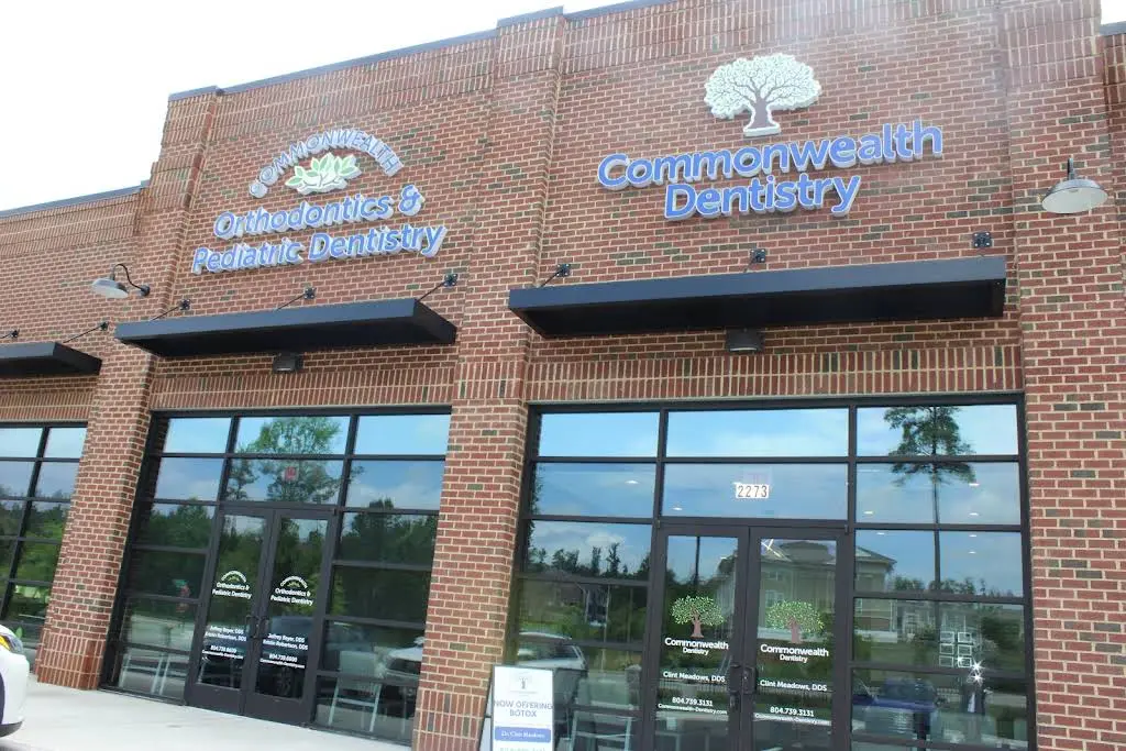 Commonwealth Orthodontics and Pediatric Dentistry - Professional dental clinic exterior with modern facilities
