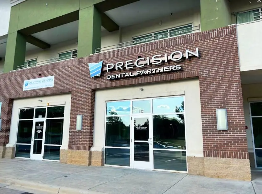 Precision Dental Partners - Professional dental clinic exterior with modern facilities