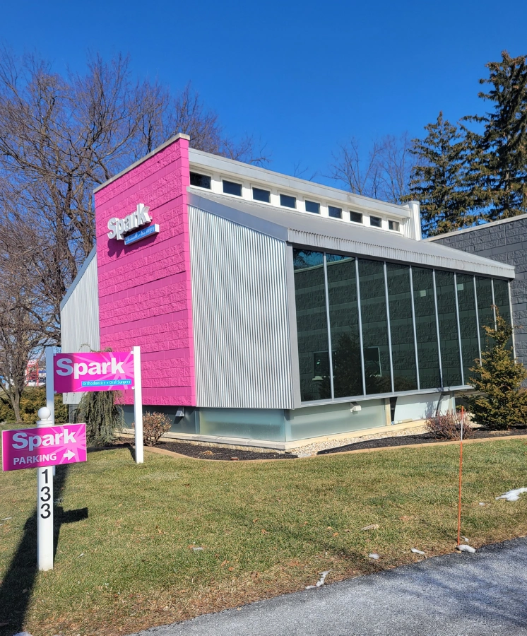 Spark Orthodontics - Professional dental clinic exterior with modern facilities