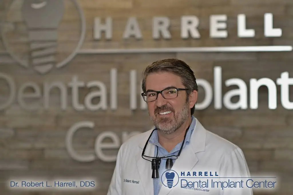 Harrell Dental Implant Center - Professional dental clinic exterior with modern facilities