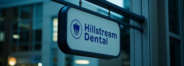 Hillstream Dental - Professional dental clinic exterior with modern facilities