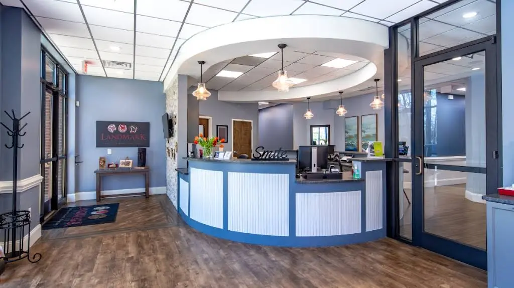 LandMark Dentistry - Professional dental clinic exterior with modern facilities