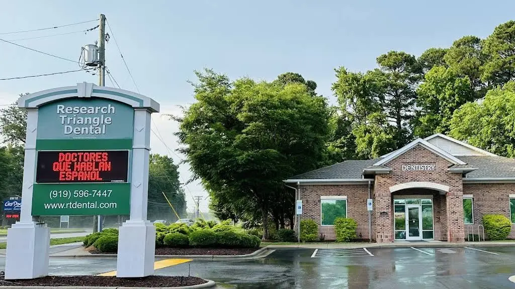 Research Triangle Dental - Professional dental clinic exterior with modern facilities
