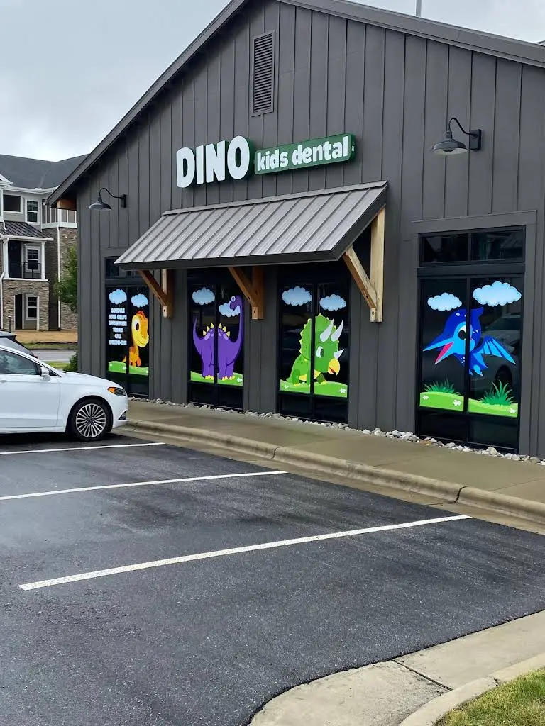 Dino Kids Dental of Raleigh - Professional dental clinic exterior with modern facilities