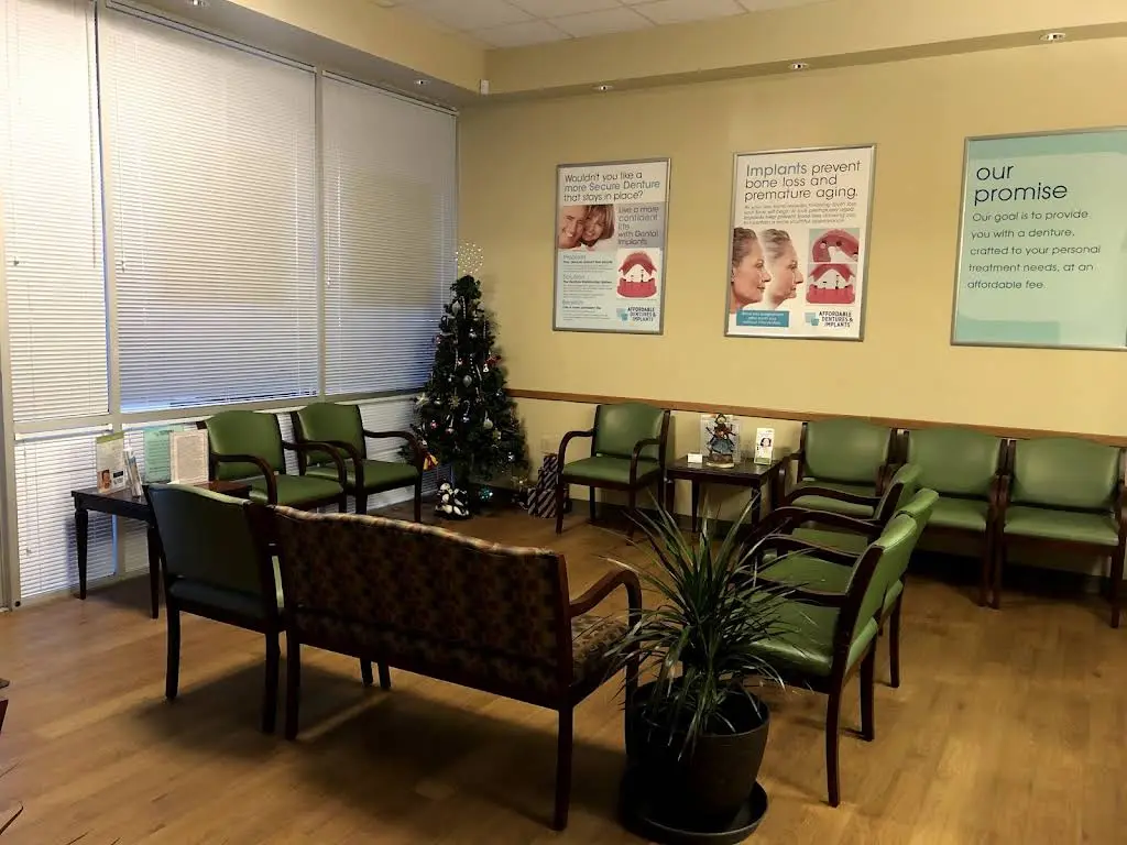 Affordable Dentures & Implants - Professional dental clinic exterior with modern facilities