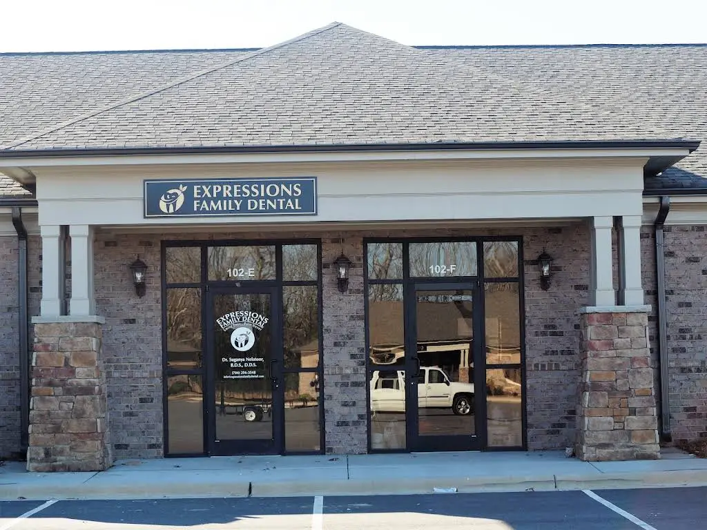 Expressions Family Dental - Professional dental clinic exterior with modern facilities