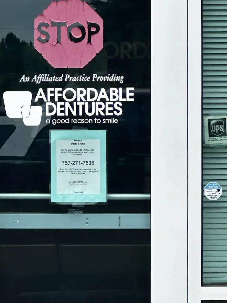 Affordable Dentures & Implants - Professional dental clinic exterior with modern facilities