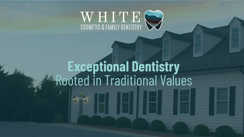 White Cosmetic & Family Dentistry - Professional dental clinic exterior with modern facilities
