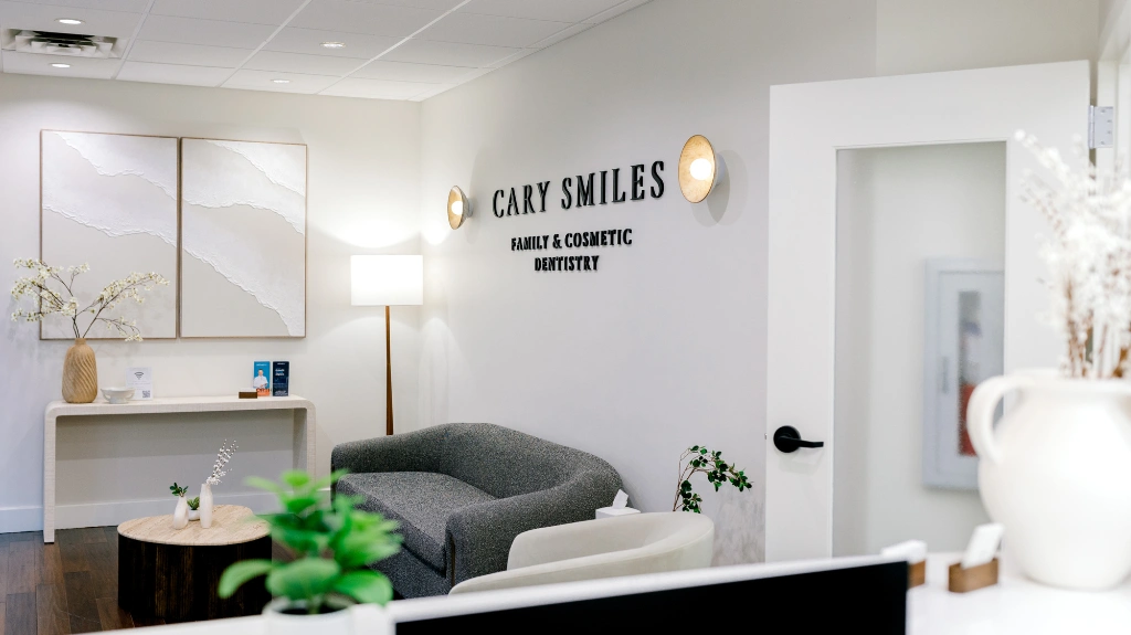 Cary Smiles Family & Cosmetic Dentistry - Professional dental clinic exterior with modern facilities