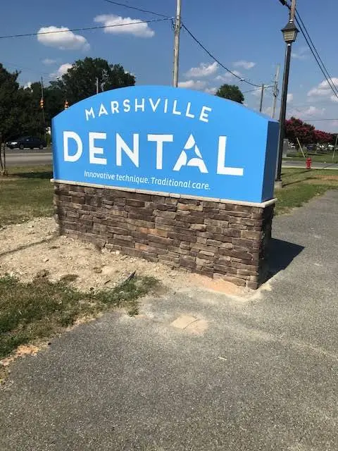 Marshville Dental - Professional dental clinic exterior with modern facilities