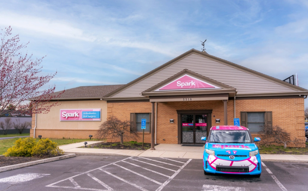 Spark Orthodontics of Reading - Professional dental clinic exterior with modern facilities