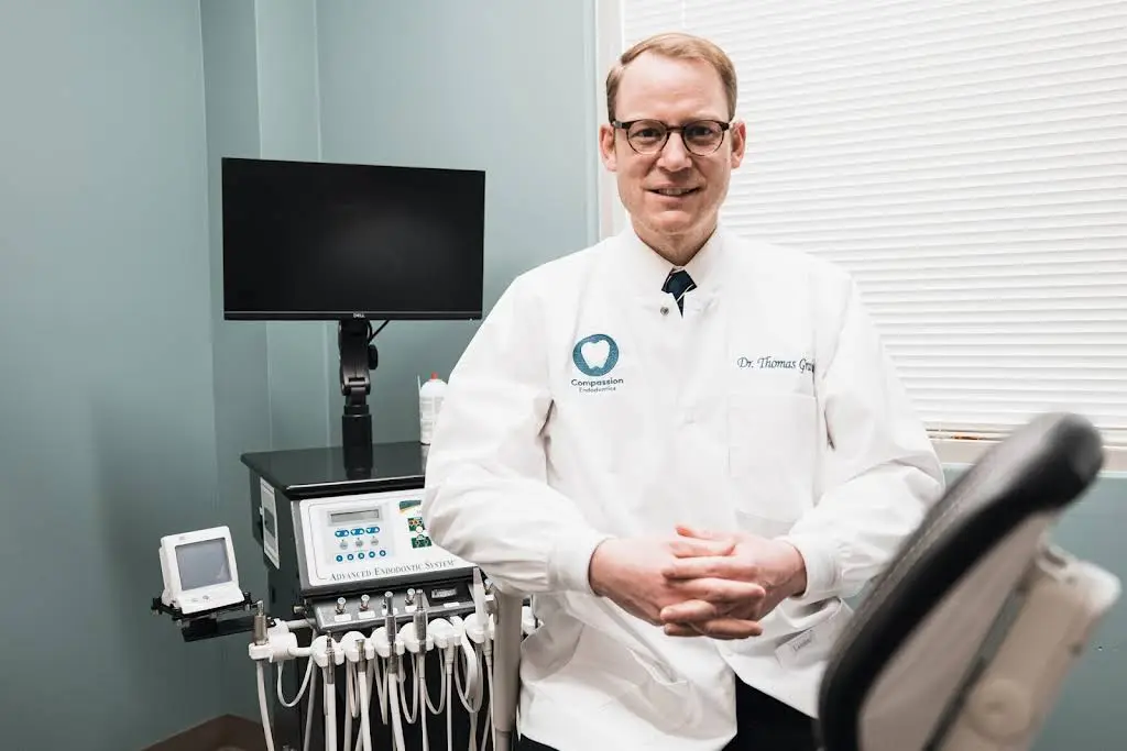 Compassion Endodontics - Professional dental clinic exterior with modern facilities