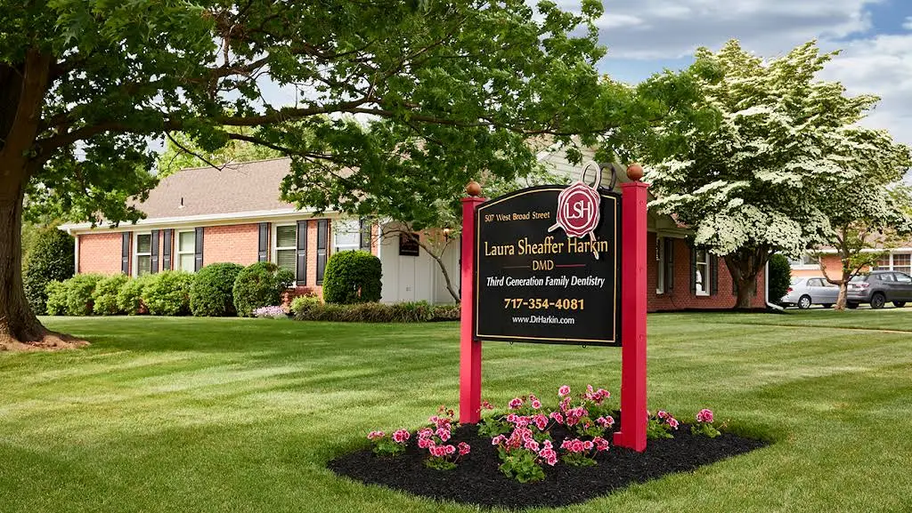 Laura Sheaffer Harkin DMD - Professional dental clinic exterior with modern facilities