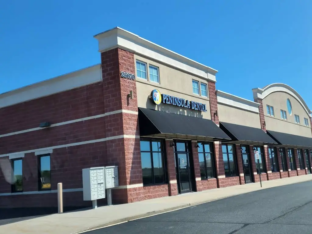 Peninsula Dental of Millsboro - Professional dental clinic exterior with modern facilities