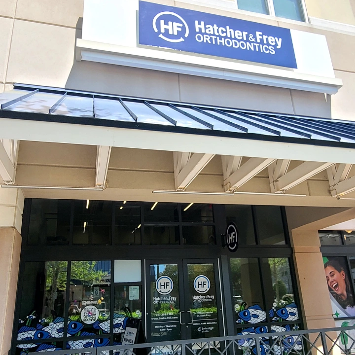 Hatcher & Frey Orthodontics - Professional dental clinic exterior with modern facilities
