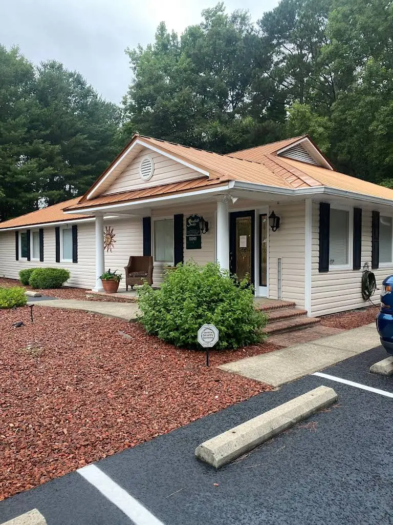 Sandhills Smiles - Professional dental clinic exterior with modern facilities