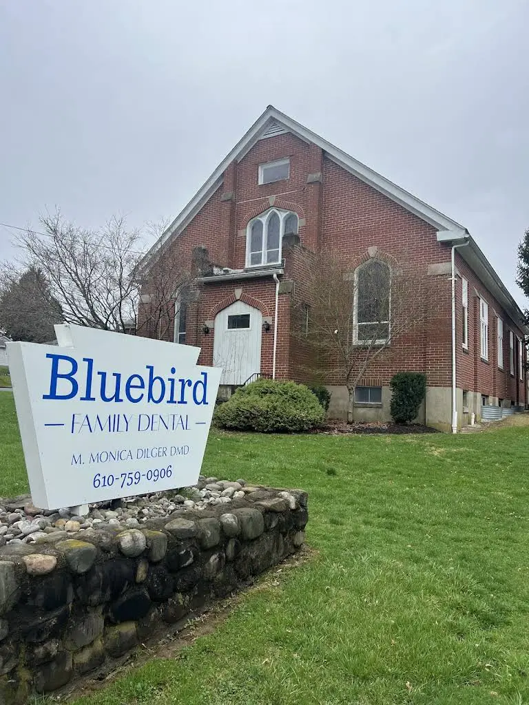 Bluebird Family Dental - Monica Dilger DMD - Professional dental clinic exterior with modern facilities