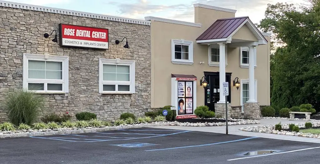 Rose Dental Center - Professional dental clinic exterior with modern facilities