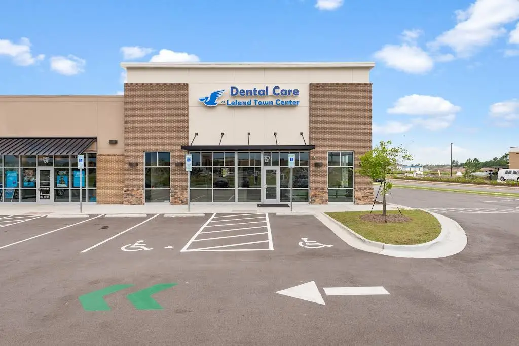 Dental Care at Leland Town Center - Professional dental clinic exterior with modern facilities