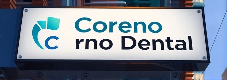 Coreno Dental - Professional dental clinic exterior with modern facilities