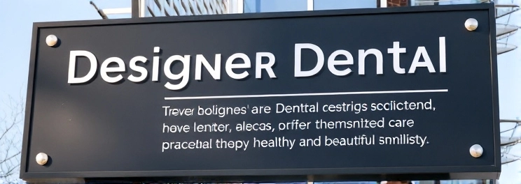 Designer Dental - Professional dental clinic exterior with modern facilities