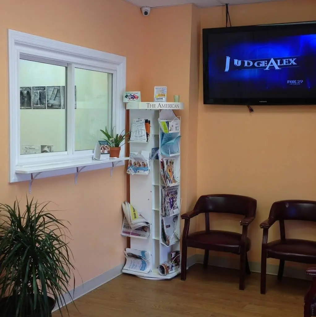 Not provided, but located at Allegheny Ave - Professional dental clinic exterior with modern facilities