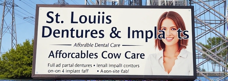 St. Louis Dentures and Implants - Professional dental clinic exterior with modern facilities