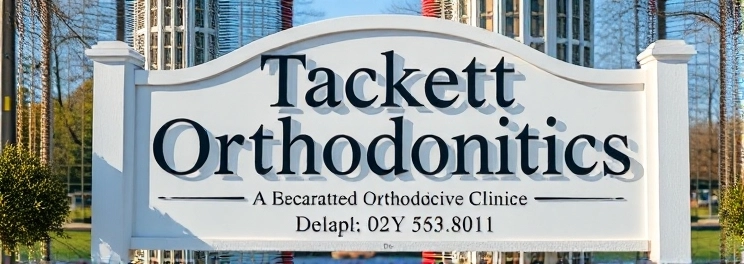 Tackett Orthodontics - Professional dental clinic exterior with modern facilities
