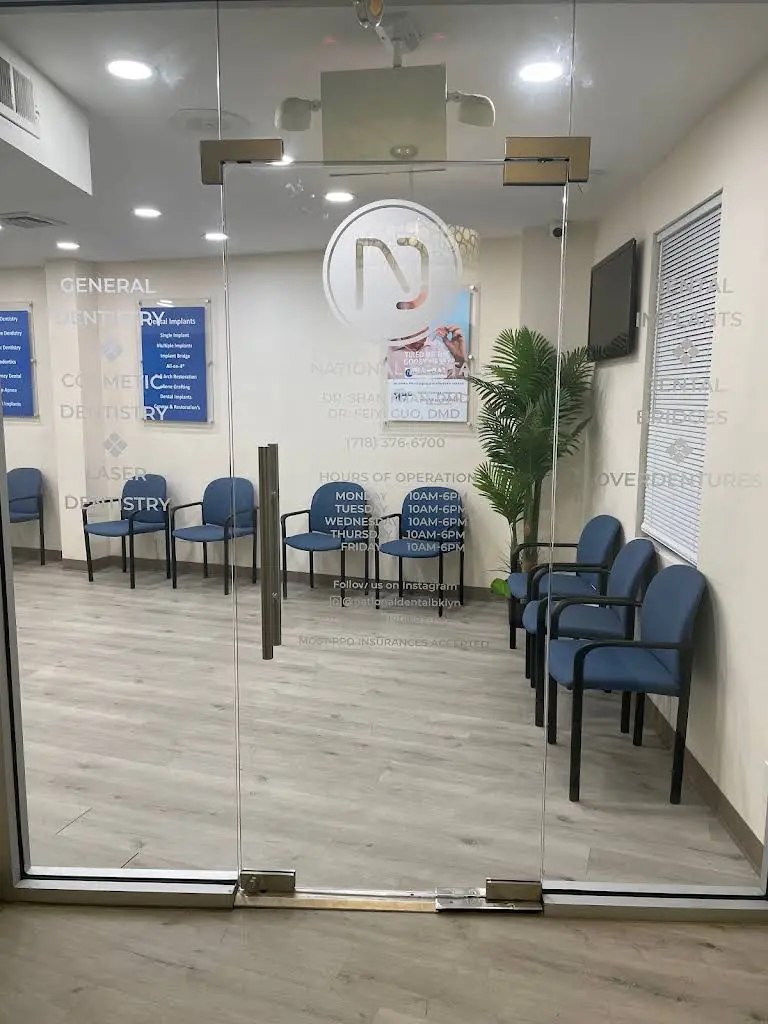 National Dental Brooklyn - Professional dental clinic exterior with modern facilities