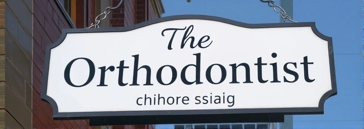 The Orthodontist - Professional dental clinic exterior with modern facilities