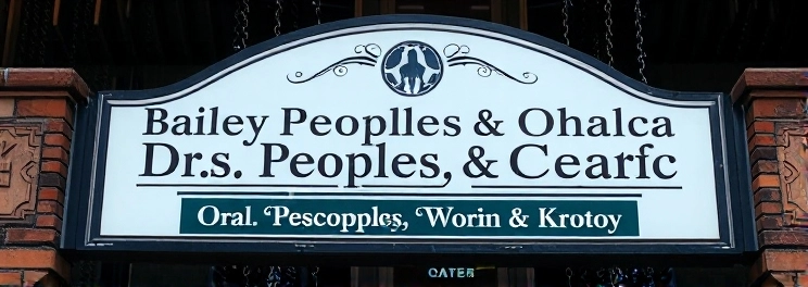 Bailey Peoples & Oghalai - Professional dental clinic exterior with modern facilities