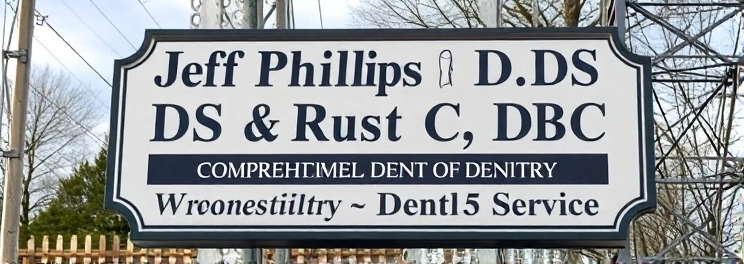 Jeff Phillips, DDS & Dana Rust, D.D.S. - Professional dental clinic exterior with modern facilities