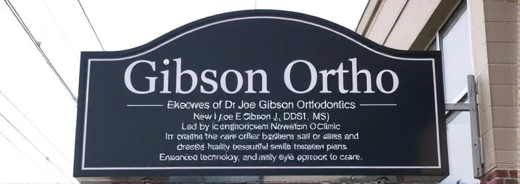 Gibson Ortho - Professional dental clinic exterior with modern facilities