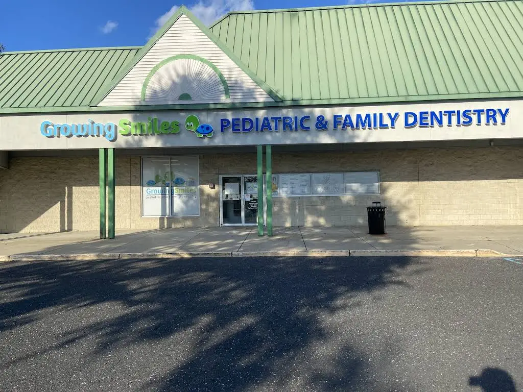Growing Smiles of Mount Laurel - Professional dental clinic exterior with modern facilities