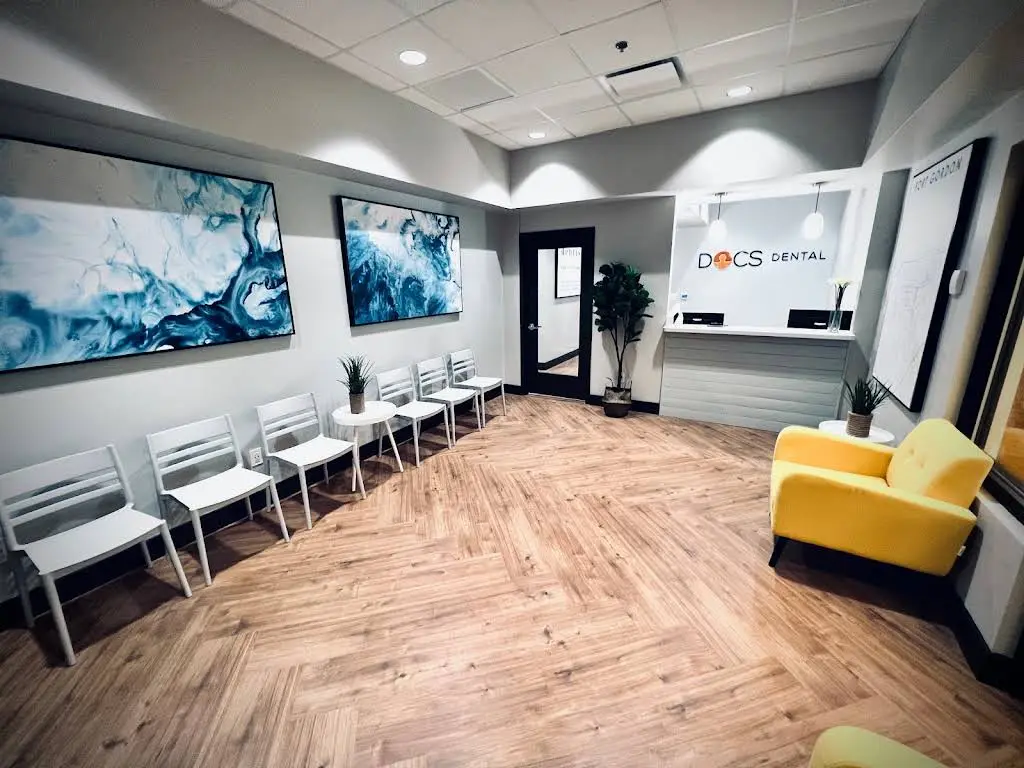 DOCS Dental - Professional dental clinic exterior with modern facilities