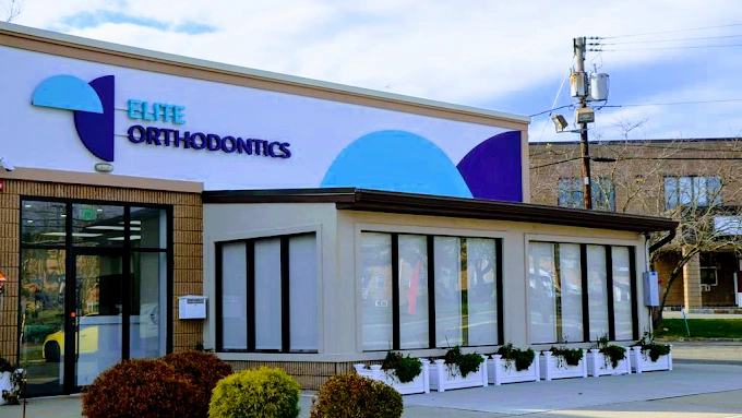 Elite Orthodontics & Pediatric Dentistry - Professional dental clinic exterior with modern facilities