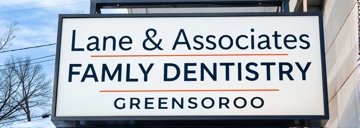 Lane & Associates Family Dentistry - Greensboro - Professional dental clinic exterior with modern facilities