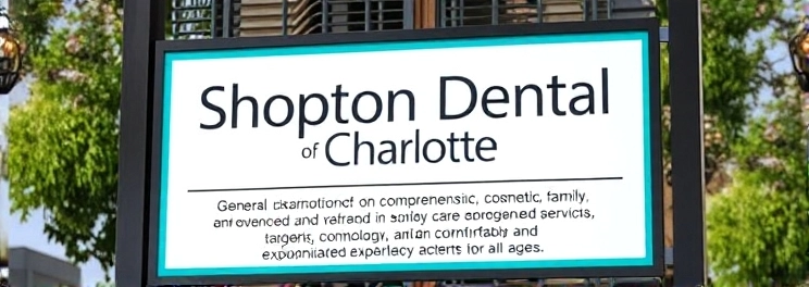 Shopton Dental of Charlotte - Professional dental clinic exterior with modern facilities